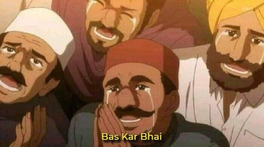 Bas Kar Bhai Meme Template